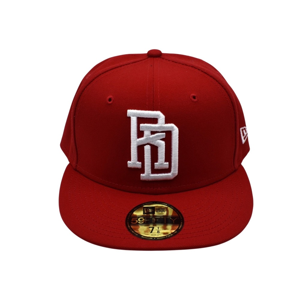New Era 59FIFTY Dominican Republic WBC Baseball Fitted Hat Cap 7 1/8 Red NWT